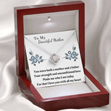 Single Mom Gift Necklace, Present for Single Mother, Super Mom, Father's Day Gift For Single Mom, Best Mom, Birthday Gift For Single Mom