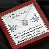 Single Mom Gift Necklace, Present for Single Mother, Super Mom, Father's Day Gift For Single Mom, Best Mom, Birthday Gift For Single Mom