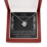 Single Mom Gift Necklace, Present for Single Mother, Super Mom, Christmas Gift For Single Mom, Best Mom, Birthday Gift For Single Mom