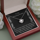 Single Mom Gift Necklace, Present for Single Mother, Super Mom, Christmas Gift For Single Mom, Best Mom, Birthday Gift For Single Mom
