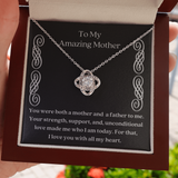 Single Mom Gift Necklace, Present for Single Mother, Super Mom, Christmas Gift For Single Mom, Best Mom, Birthday Gift For Single Mom