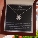Single Mom Gift Necklace, Present for Single Mother, Super Mom, Christmas Gift For Single Mom, Best Mom, Birthday Gift For Single Mom