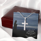 Christian Jewelry Christian Necklace Religious Jewelry Faith Necklace Bible Verse Necklace Cross Necklace