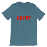 Pet Adoption, Adopt a Pet, Pet Paw Short-Sleeve Unisex T-Shirt - TreasureNoni