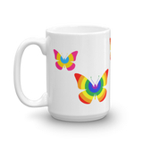 LGBT Butterfly Mug - TreasureNoni