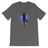 Yoga Lovers Butterfly T-Shirt Inspiration Transformation and Growth Graphic T-Shirt For Women - TreasureNoni