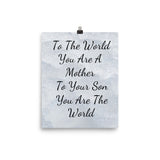 Gift For Mom, Mother's Day Gift, Mother's Day Wall Art Poster - TreasureNoni