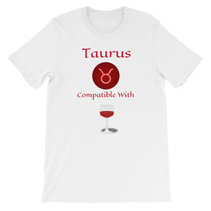 Zodiac Taurus Sign Compatibility Unisex T-Shirt - TreasureNoni
