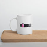 Breast Cancer Mug, Breast Cancer Warrior Coffee Mug - TreasureNoni