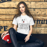 Marilyn Monroe Marilyn Manson Funny Humor Women humor Short-Sleeve Unisex T-Shirt - TreasureNoni