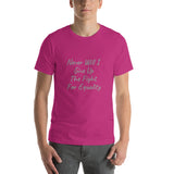 Short-Sleeve Unisex Equality T-Shirt - TreasureNoni