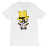 Dapper Skull Short-Sleeve Unisex T-Shirt - TreasureNoni
