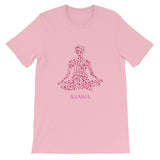 Yoga Pose Asana Short-Sleeve Unisex T-Shirt - TreasureNoni