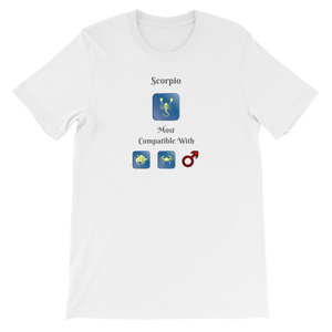 Scorpio Compatible With Men Unisex T-Shirt - TreasureNoni