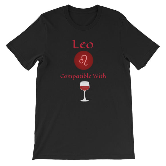 Zodiac Leo Sign Compatibility Unisex T-Shirt - TreasureNoni