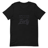 40th Birthday Shirt, 40th Birthday Gift, 40th Birthday Short-Sleeve Unisex T-Shirt - TreasureNoni