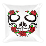 Skull Throw Pillow - TreasureNoni