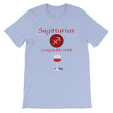 Zodiac Sagittarius Sign Unisex T-Shirt - TreasureNoni