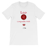 Zodiac Leo Sign Compatibility Unisex T-Shirt - TreasureNoni