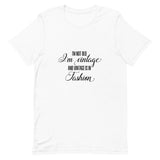 70th Birthday Shirt, 80th Birthday T-Shirt, Vintage Birthday Short-Sleeve Unisex T-Shirt - TreasureNoni