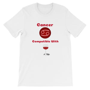 Zodiac Cancer Sign Compatibility Unisex T-Shirt - TreasureNoni