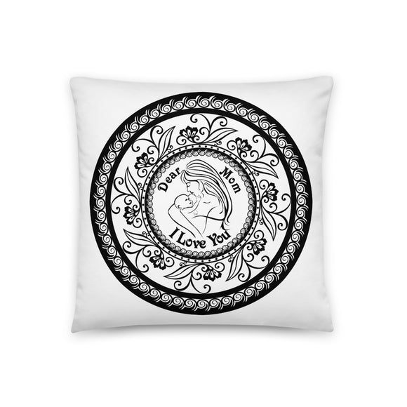 Gift For Mom, New Mom, Baby Shower Gift Throw Pillow - TreasureNoni