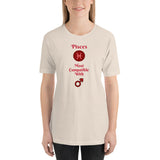 Pisces Compatible With Men Unisex T-Shirt - TreasureNoni