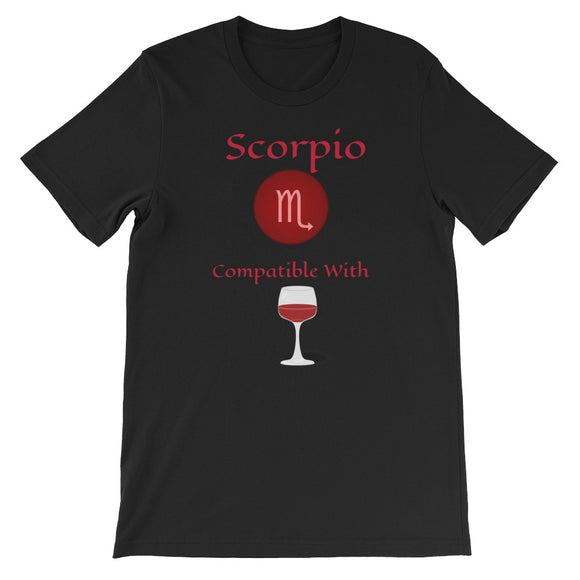 Zodiac Scorpio Sign Compatibility Unisex T-Shirt - TreasureNoni