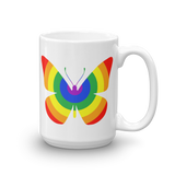 Rainbow Butterfly Mug - TreasureNoni