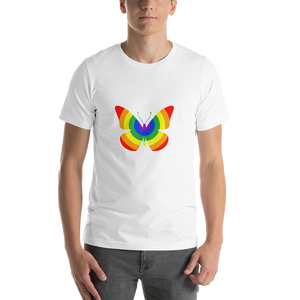 Rainbow Butterfly Unisex T-shirt - TreasureNoni