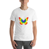 Rainbow Butterfly Unisex T-shirt - TreasureNoni