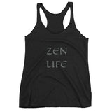 Zen Life Women's Racerback Tank Zen Workout Racerback Tank - TreasureNoni