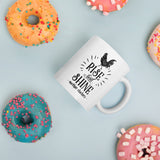 Rise and Shine Mother Cluckers Mug, Funny Chicken Mug, Humorous Coffee Mug, Animal Theme Mugs - TreasureNoni
