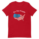 Patriotic Shirt, American Flag T-Shirt, 4th of July Short Sleeve Unisex T-shirt - TreasureNoni