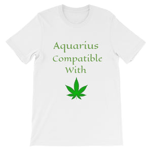 Aquarius Compatibility Zodiac Unisex T-Shirt - TreasureNoni