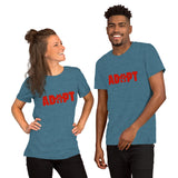 Pet Adoption, Adopt a Pet, Pet Paw Short-Sleeve Unisex T-Shirt - TreasureNoni