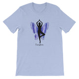 Yoga Lovers Butterfly T-Shirt Inspiration Transformation and Growth Graphic T-Shirt For Women - TreasureNoni