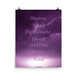 Affirmation Wall Art, Inspirational Poster, Motivational Quotes - TreasureNoni