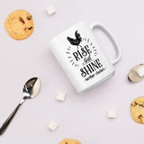 Rise and Shine Mother Cluckers Mug, Funny Chicken Mug, Humorous Coffee Mug, Animal Theme Mugs - TreasureNoni