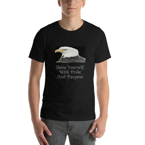 Short-Sleeve Unisex Eagle T-Shirt - TreasureNoni
