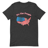 Patriotic Shirt, American Flag T-Shirt, 4th of July Short Sleeve Unisex T-shirt - TreasureNoni