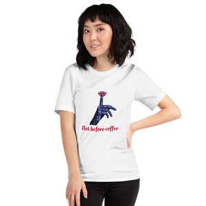 Coffee Lover T-Shirt, T-Shirt for Coffee Lovers, Plus Size Clothing Short-Sleeve Unisex T-Shirt - TreasureNoni