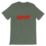 Pet Adoption, Adopt a Pet, Pet Paw Short-Sleeve Unisex T-Shirt - TreasureNoni