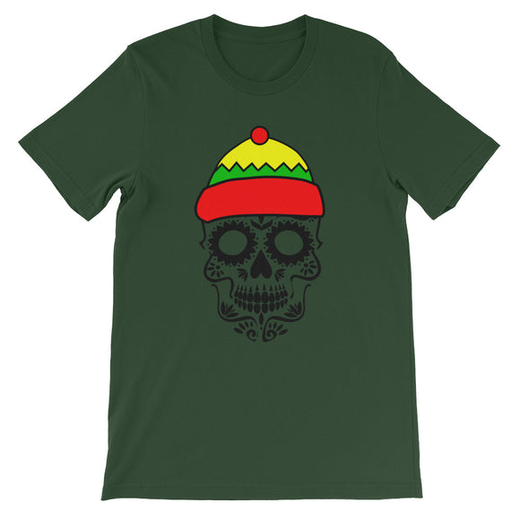 Hip Skull Short-Sleeve Unisex T-Shirt - TreasureNoni