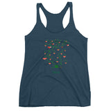 Tree of Life Thrive Women's Racerback Tank Graphic Design Yoga Shirt - TreasureNoni