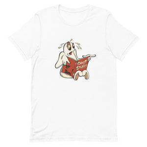 Funny Halloween Shirts, Ghost Shirt Halloween, Men's and Women's Halloween Unisex Short-Sleeve Unisex T-Shirt - TreasureNoni