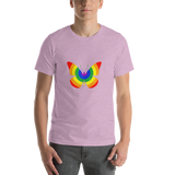 Rainbow Butterfly Unisex T-shirt - TreasureNoni