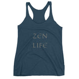 Zen Life Women's Racerback Tank Zen Workout Racerback Tank - TreasureNoni