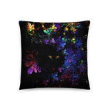 Cat Throw Pillow, Cute Cat Gift, Cat Mom Gift, Cat Pillows - TreasureNoni