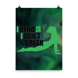 Yoga Inspiration Poster Wall Art - TreasureNoni